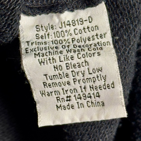 Johnny Was Kaira Hi-Lo Long Sleeve Embroidered Black Pullover Sz M - Picture 12 of 12